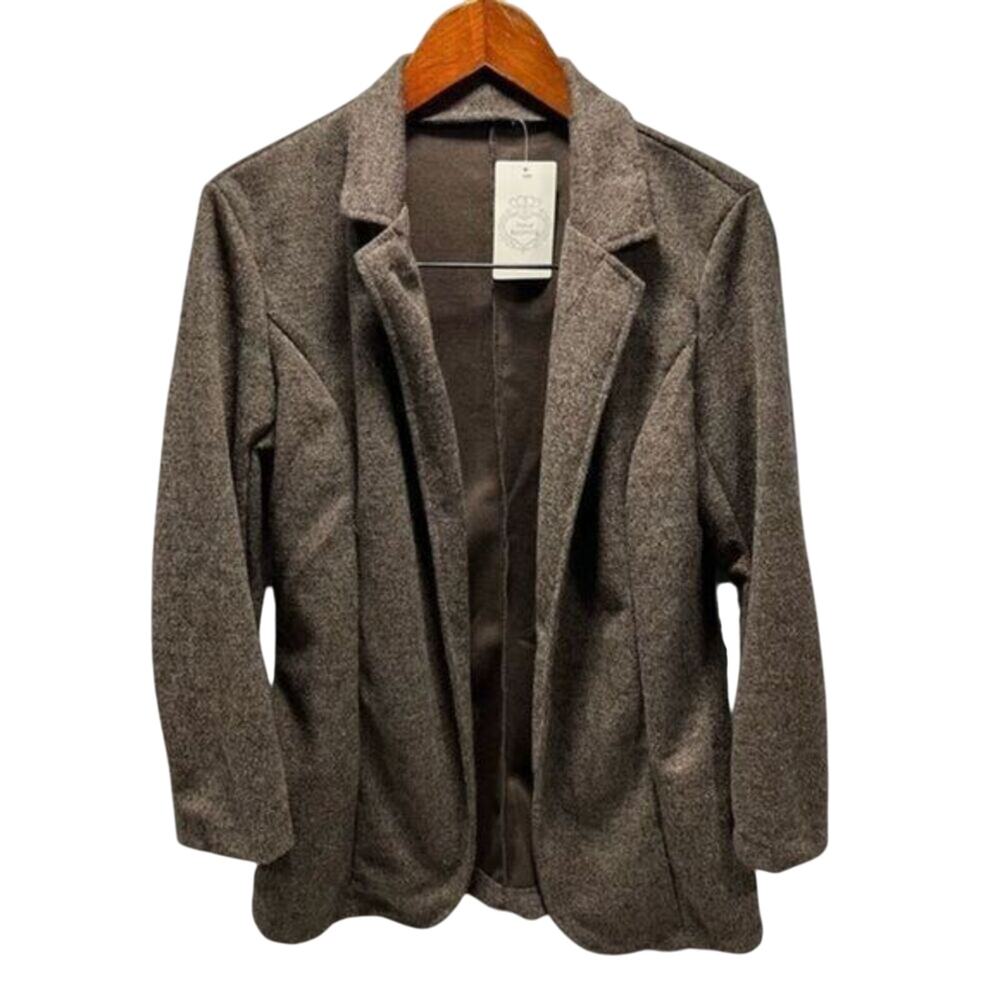 Floral Blooming Women’s Blazer Size L Jacket NEW # H878